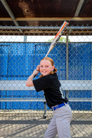 A softball Paige 2